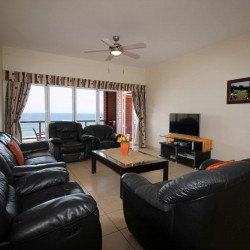 On the Margate seafront South Coast of KZN is Balooga 8. A 7 sleeper lovely seaviews - Lounge - Happy Holiday Homes