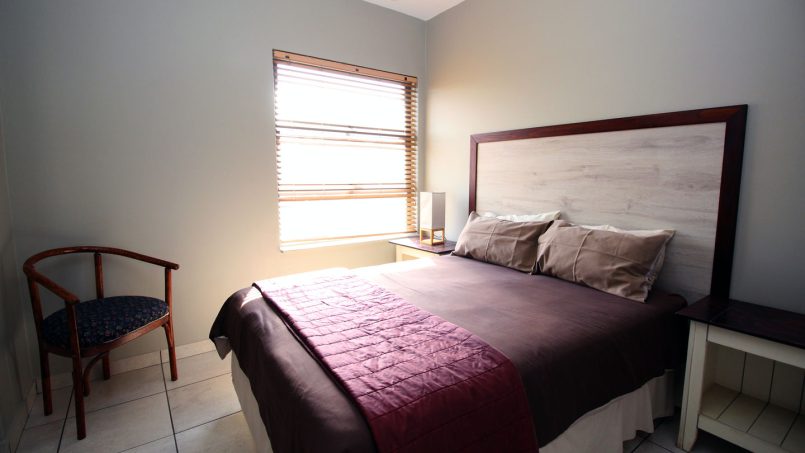 The comfortable second bedroom at Indigo Bay 25 Manaba Beach