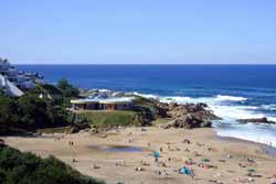Lucien Beach is a Blue Flag beach in Manaba on the South Coast of KwaZulu Natal.