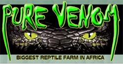 Pure Venom - The biggest Reptile Farm in Africa
