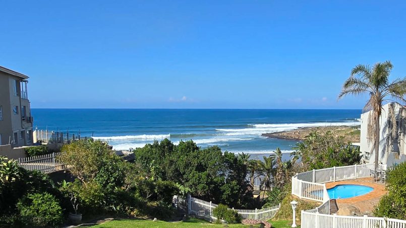 Chardonnay Cabanas 2 is an 8 sleeper, self-catering, seafront holiday home on Uvongo Main Beach.