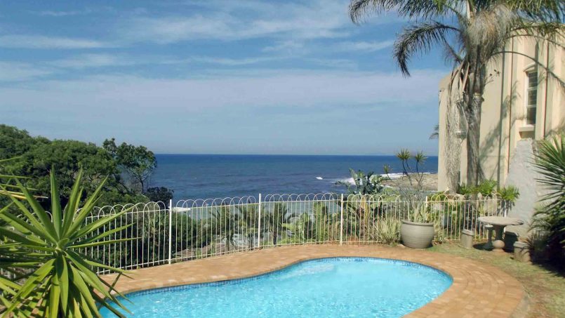 Chardonnay Cabanas 2 is an 8 sleeper, self-catering, seafront holiday home on Uvongo Main Beach.