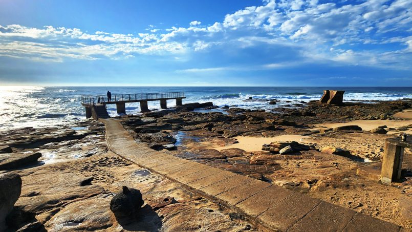The Uvongo pier near Summer Rocks 8
