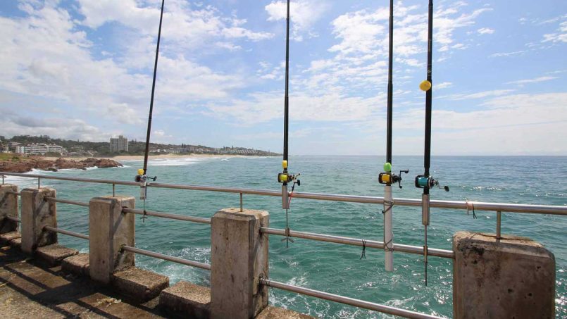 The Margate Pier in front of Dolphin View 103 is a short stroll into the coastal town of Margate town on the South Coast of KwaZulu Natal.