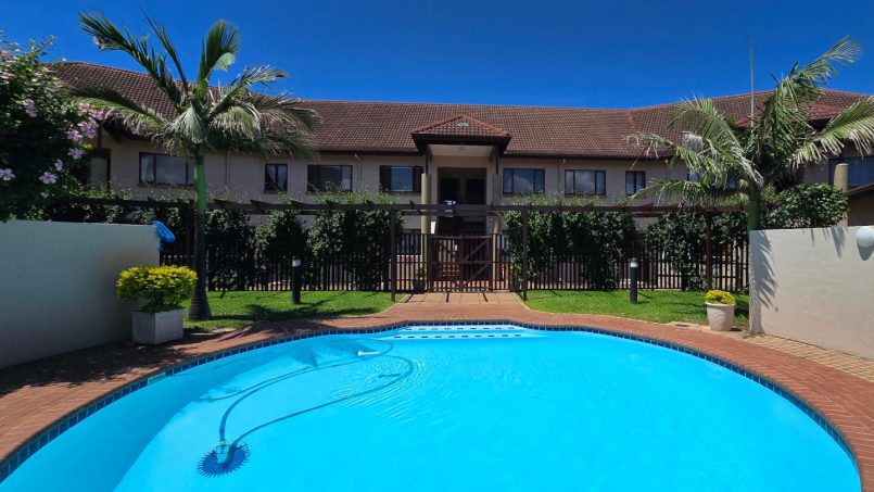 The swimming pool at Kuta Beach in Ramsgate on the South Coast of KZN.