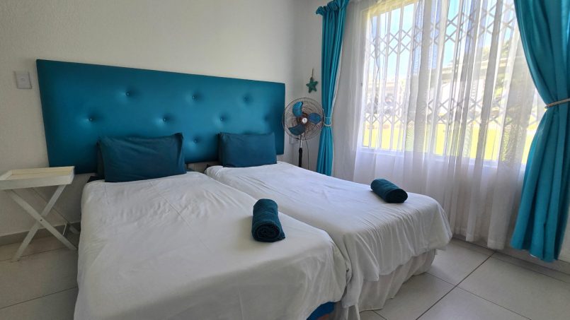 Laguna la Crete 102 in Uvongo is a holiday rental beachfront apartment offering self-catering family-friendly holiday accommodation on the South Coast of KwaZulu Natal