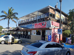 The Blue Lagoon Restaurant and cocktail bar in Ramsgate on the South Coast of KwaZulu Natal