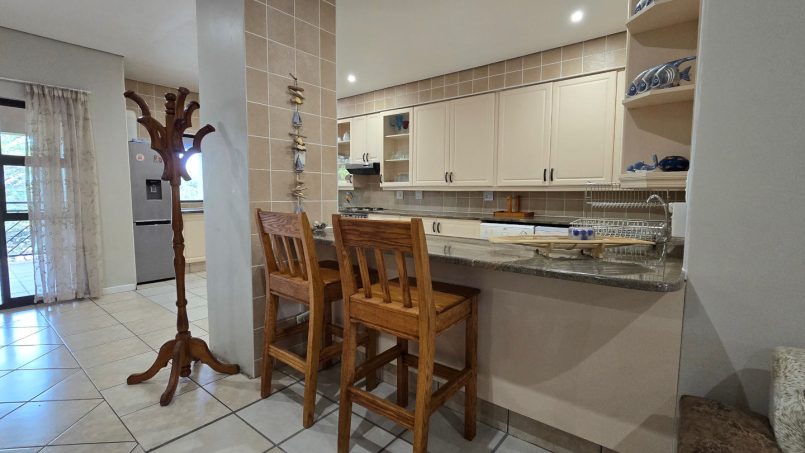 The breakfast counter is great for that morning meal at Portofino 15