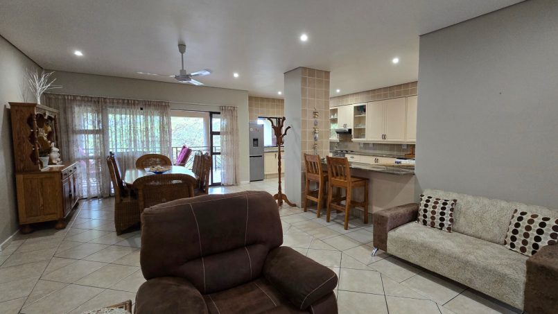 Open plan living at Portofino 15 in Shelly Beach