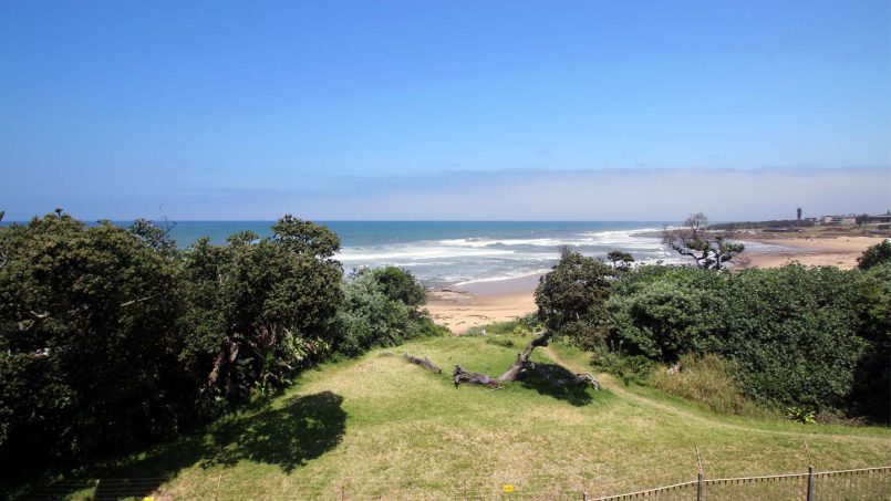 Walk to St Michaels beach from Portofino 29, a 4 bedroom, 8 sleeper self-catering s holiday home in a wheel chair friendly complex in Shelly beach on the South Coast of KwaZulu Natal.