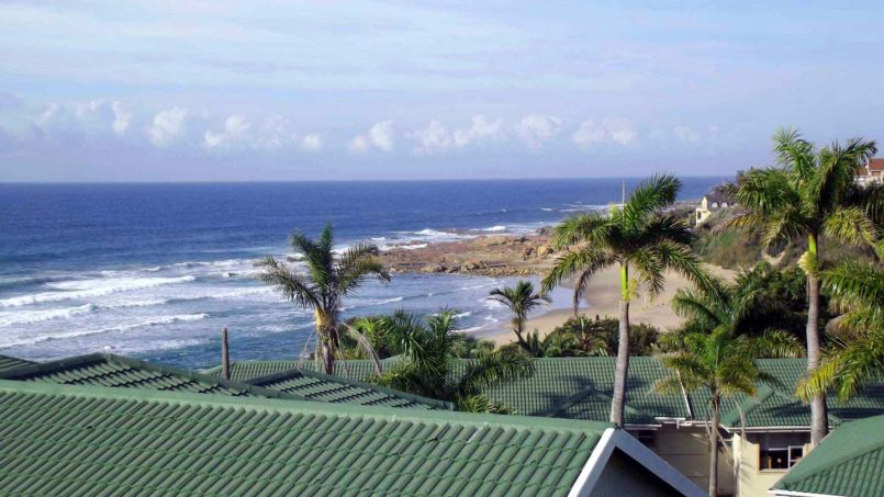 The sea view from Ramsgate Palms 76 overlooking Ramsgate Main Beach