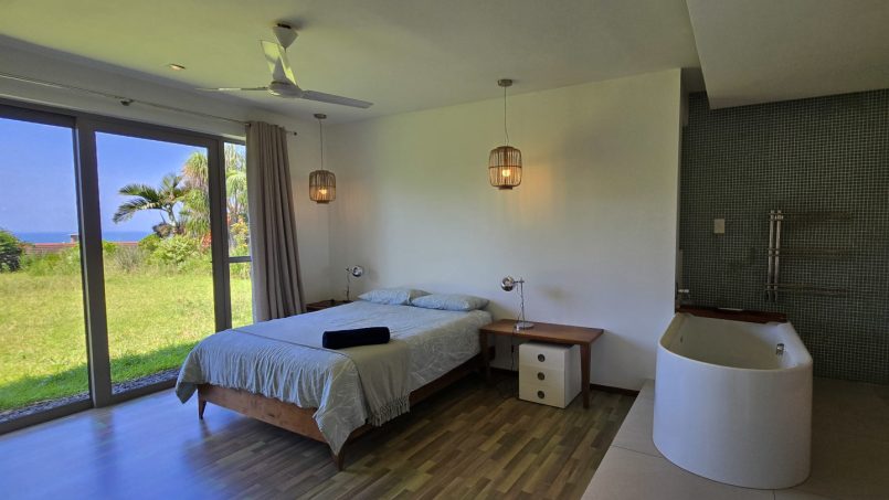 Strachan 2127 is a luxury holiday home in Ramsgate, located on the beachfront of Ramsgate Beach. This stunning sea-view rental in KwaZulu-Natal offers breathtaking ocean views, an infinity pool, and modern comforts—making it the perfect family-friendly getaway in South Africa.