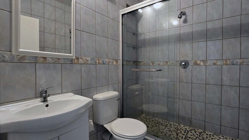 The second bathroom with a shower at Margate Sun 11, a family holiday apartment near Margate Pier