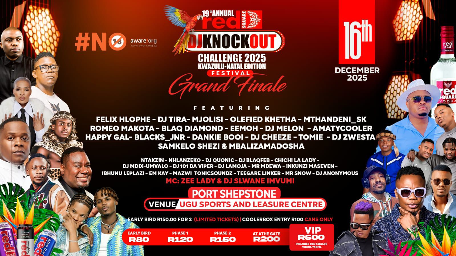 19th Annual Red Square DJ Knockout Challenge 2025 - KwaZulu-Natal Edition