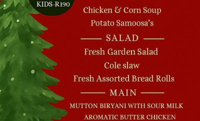 Christmas Lunch At Sugar Beach Resort