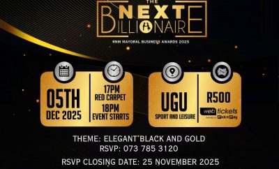 The Next Billionaire – 6th Annual RNM Mayoral Business Awards 2025