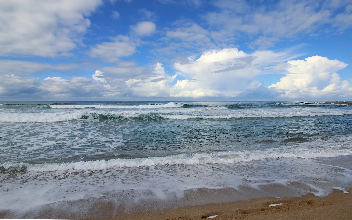 The South Coast of KwaZulu Natal in South Africa - Paradise of the Zulu Kingdom - A popular holiday destination.